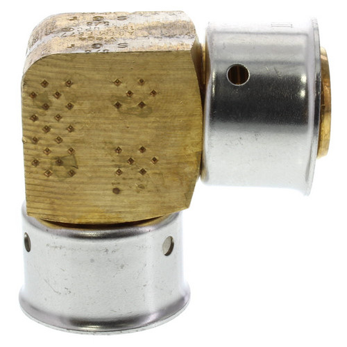 5/8in PEX Press Elbow with Attached Sleeve