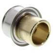 3/4in PEX Press x 1/2in Copper Pipe Lead Free Bronze Adapter with Attached Sleeve