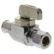 3/8in PEX Press Straight Stop Valve