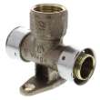 3/4in x 3/4in PEX Press x 1/2in Female NPT Horizontal Fire Sprinkler Tee with Sleeve
