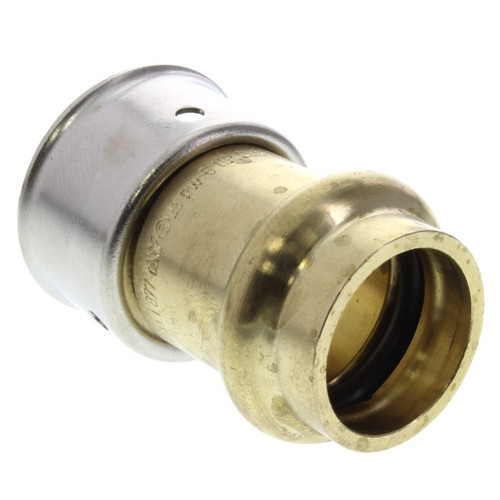 3/4in PEX Press x 1/2in ProPress Adapter with Sleeve