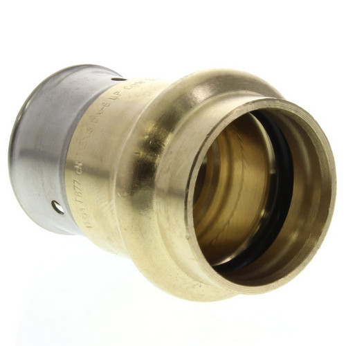 3/4in PEX Press x 3/4in ProPress Adapter with Sleeve