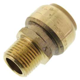 3/4in x 1/2in MNPT Lead Free Reducing Bullnose Connector