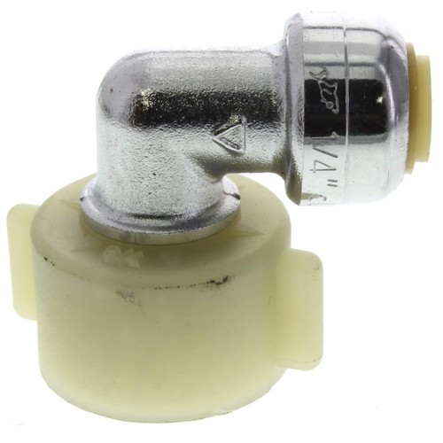 1/4in x 7/8in Lead Free Ballcock Toilet Valve Elbow