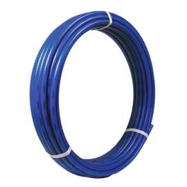 3/4in PEX Tubing in Blue, 25ft Coil