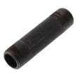 3/8in x 2-1/2in Steel Nipple in Black Coated