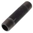 1/2in x 3-1/2in Steel Nipple in Black Coated