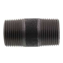 1in x 2-1/2in Steel Nipple in Black Coated