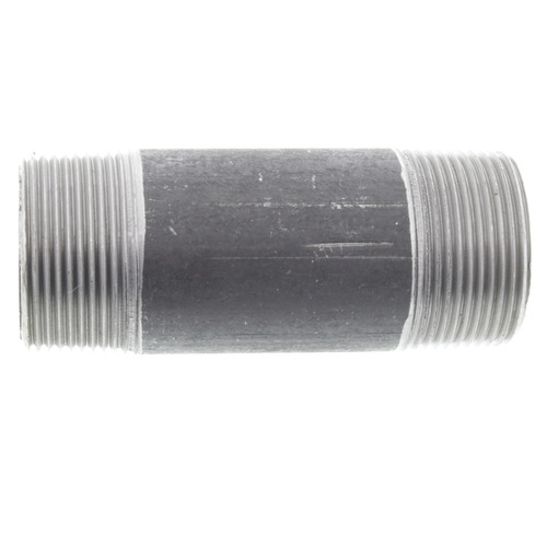 1-1/4in x 4in Steel Nipple in Black Coated