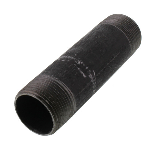 1-1/4in x 5-1/2in Steel Nipple in Black Coated