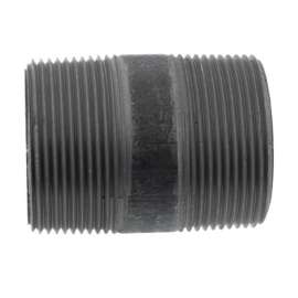 1-1/2in x 2-1/2in Steel Nipple in Black Coated