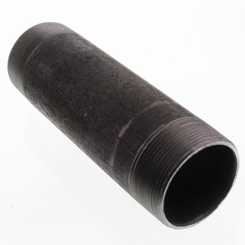 2in x 6-1/2in Steel Nipple in Black Coated
