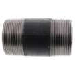 2-1/2in x 5in Steel Nipple in Black Coated