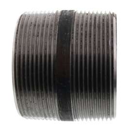 3in x 3in Steel Nipple in Black Coated