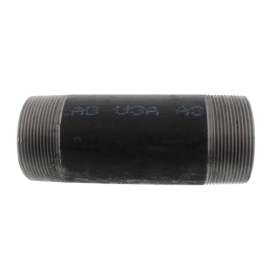 3in x 8-1/2in Steel Nipple in Black Coated