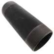 4in x 11-1/2in Steel Nipple in Black Coated