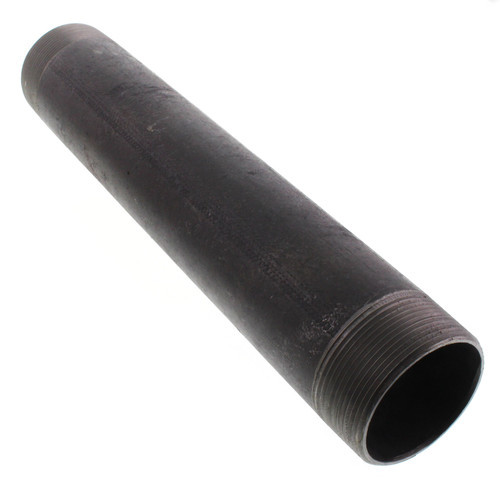 2in x 30in Steel Nipple in Black Coated