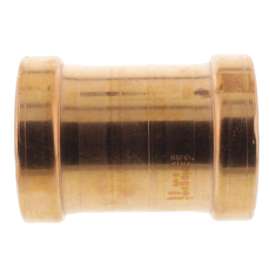 2-1/2in ProPress XL-C Copper Coupling with No Stop and Lead Free