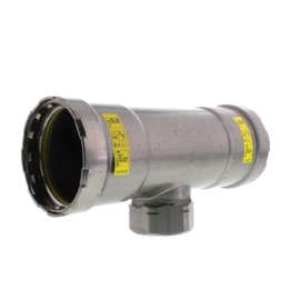 2in x 2in x 1-1/4in Press x Female MegaPressG Tee