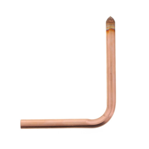 1/2in Male Sweat Copper Tub Spout Stub Out Elbow, 6in x 7in Size