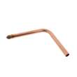 1/2in Male Sweat Copper Tub Spout Stub Out Elbow, 6in x 7in Size
