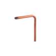 1/2in MIP Copper Swivel Tub Spout Stub Out Elbow, 8in x 7in Size