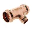1in x 1in x 1/2in Propress Copper Tee