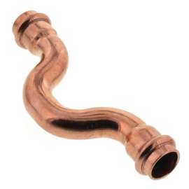 1/2in Propress Copper Cross-Over Coupling