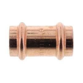 3/4in Propress Copper Coupling with Stop