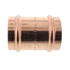 2in Propress Copper Coupling with Stop