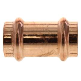 3/4in Propress Copper Lead Free Coupling with No Stop