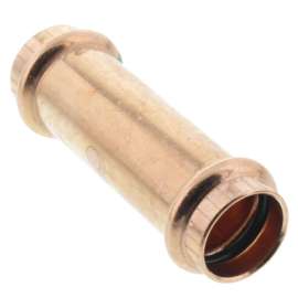 1/2in ProPress Extended Copper Coupling with No Stop