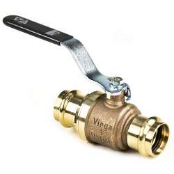 1-1/4in Propress Ball Valve with Metal Handle