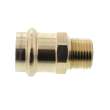 3/4in Propress x 1/2in Male Bronze Adapter