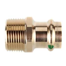 3/4in Propress x 1in Male Bronze Adapter