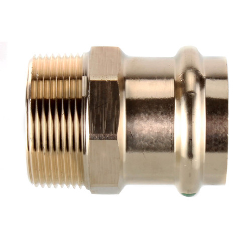 1-1/2in ProPress x Male Bronze Adapter