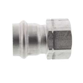 1in ProPress x FNPT 304 Stainless Female Adapter with FKM Seal
