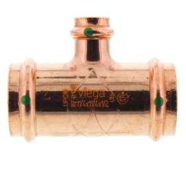 1-1/4in x 1-1/4in x 1/2in Propress Copper Tee