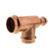 1in x 1/2in x 1in Propress Copper Tee