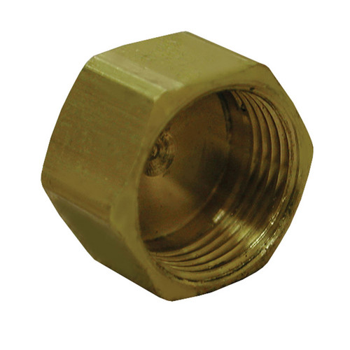 3/8in OD Brass Compression Cap