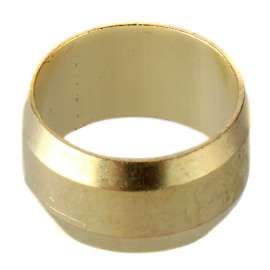 1/2in OD Brass Compression Sleeve (Bag of 10)