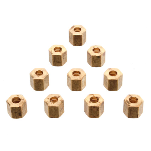 3/16in OD Brass Compression Nut