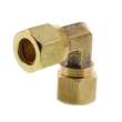 3/8in OD Brass Compression Elbow