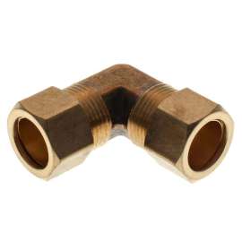 5/8in OD Brass Compression Elbow
