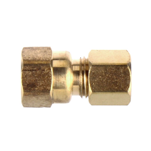 1/4in OD x 1/8in FIP Brass Compression Connector