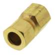 3/8in OD x 1/4in FIP Brass Compression Connector