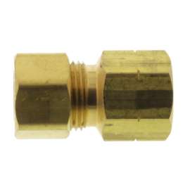 3/8in OD x 1/4in FIP Brass Compression Connector