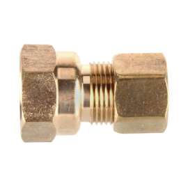 3/8in OD x 3/8in FIP Brass Compression Connector