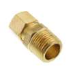 3/8in OD x 3/8in MIP Brass Compression Connector