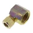 3/8in OD x 1/2in FIP Brass Compression Elbow